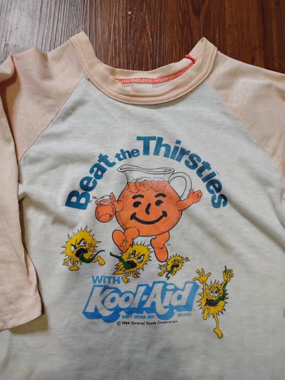 Vintage Kool-Aid Beat The Thirsties Raglan T-Shirt
